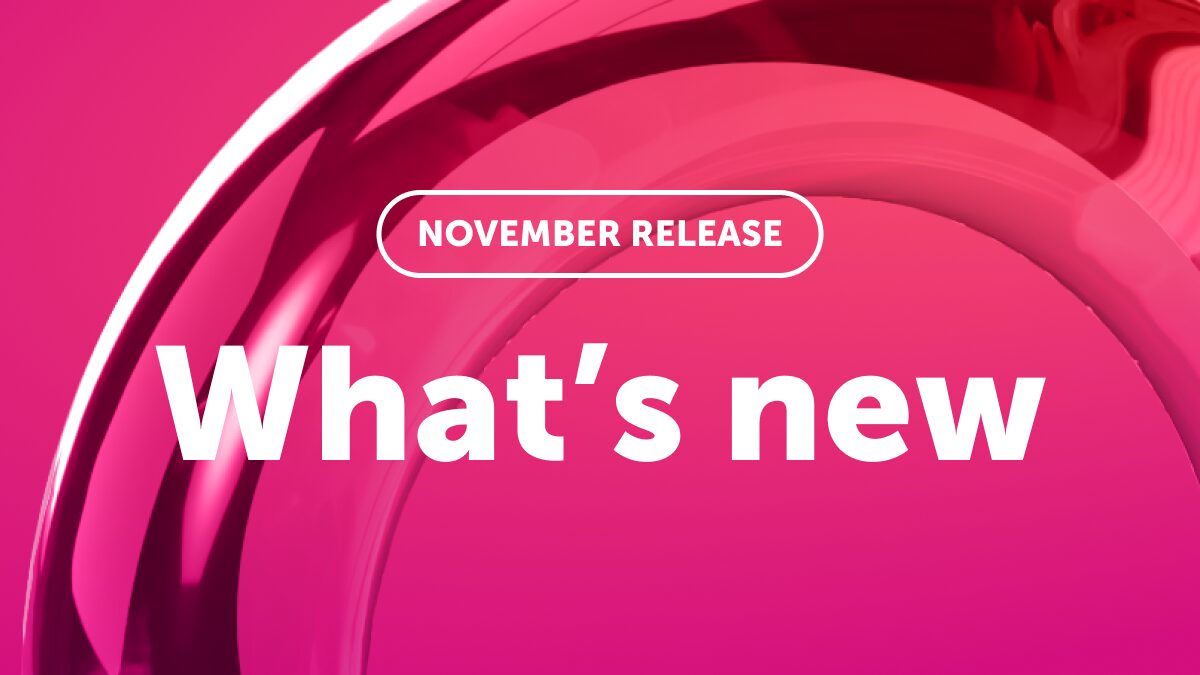 2025 November product release