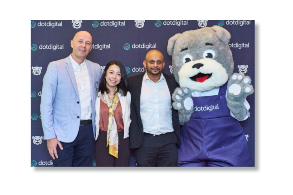 Dotdigital APAC team, CEO and Winston at Japan Office opening 