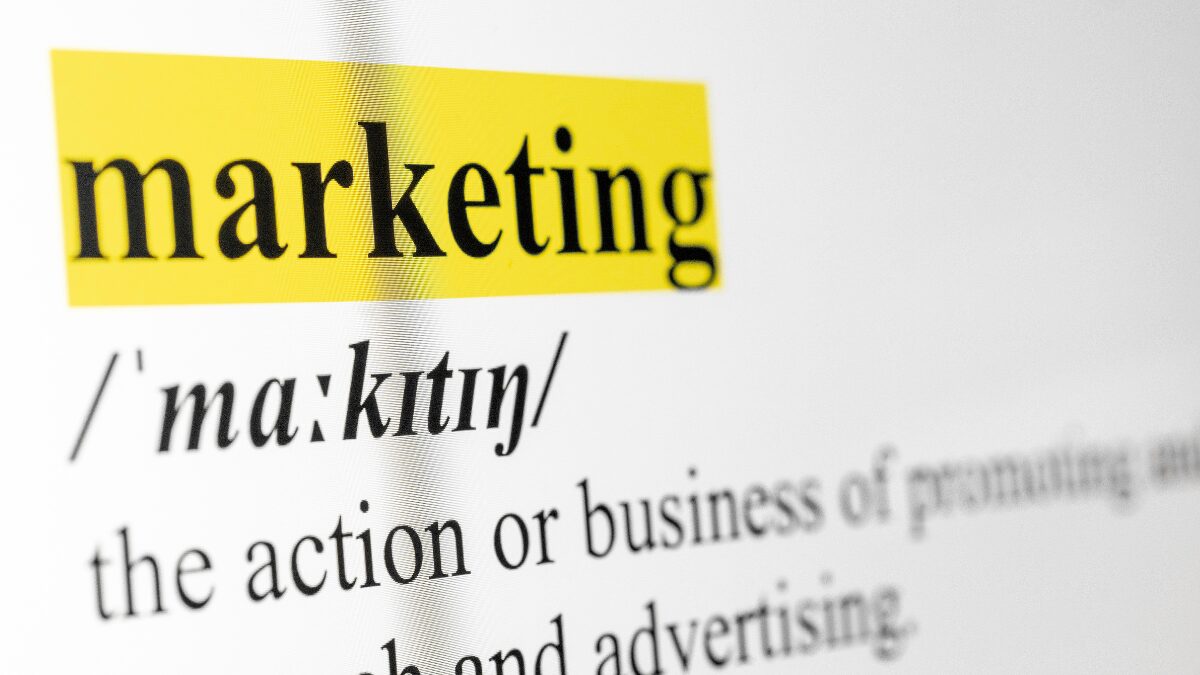 Highlighted-text-of-Marketing-with-description-and-phonetic-respelling