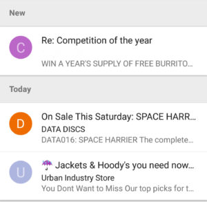 Email showing the ‘RE:’ approach