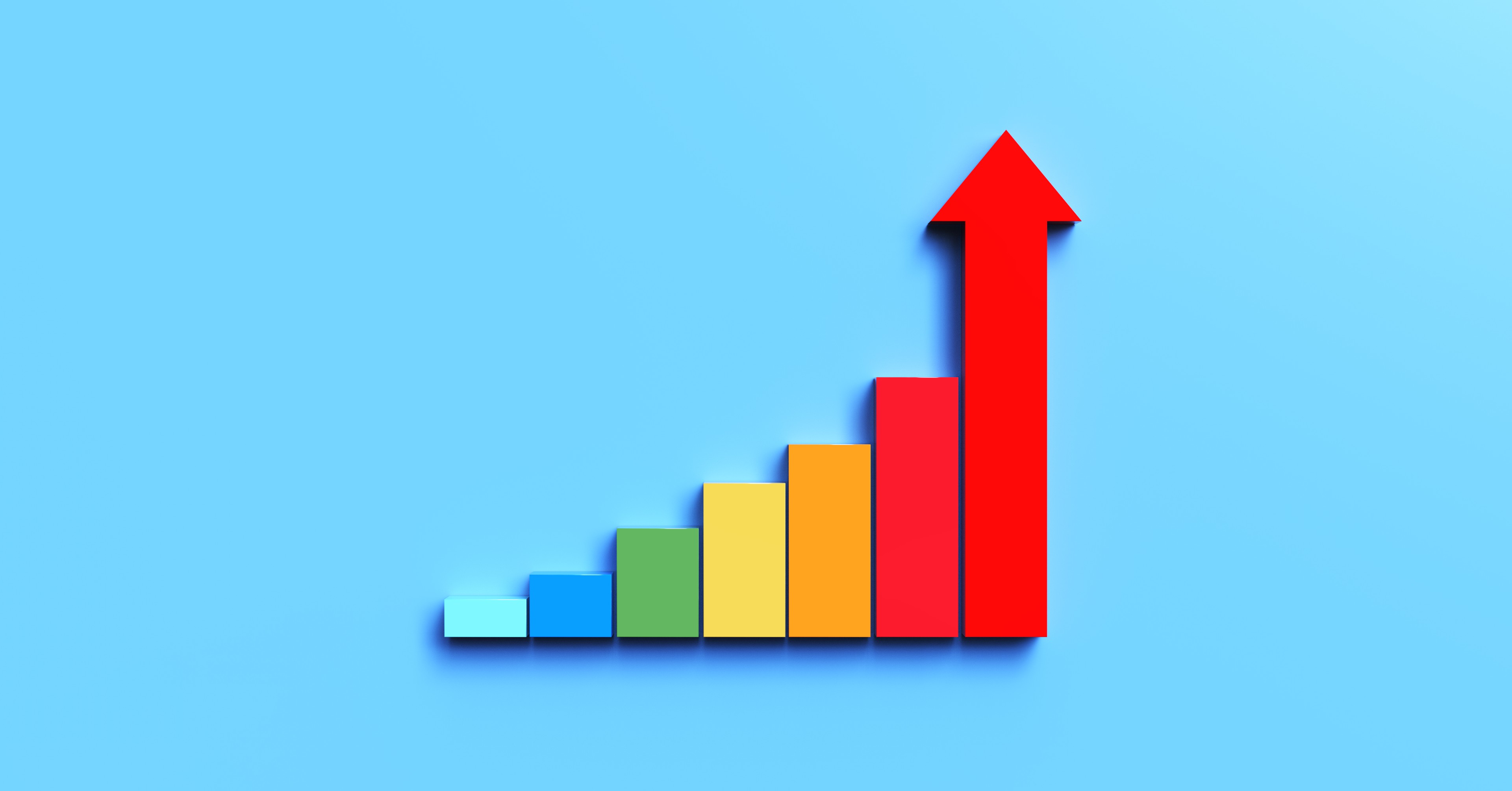 Financial and technical data analysis graph showing search findings
