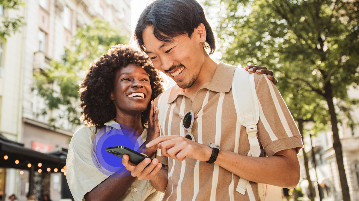 People messaging on WhatsApp.