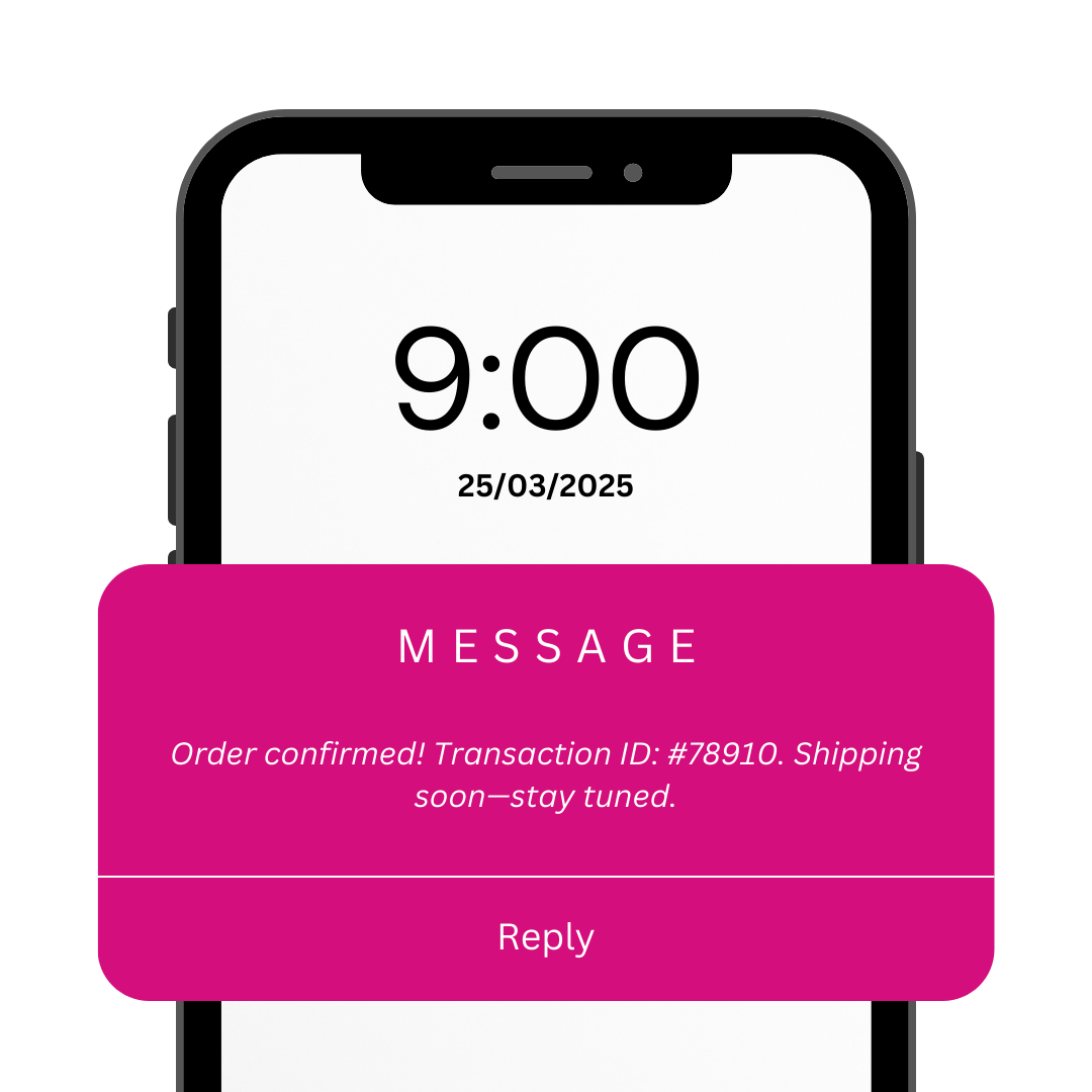 Purchase and conversion SMS
