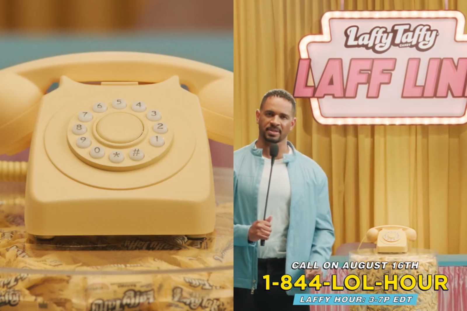 LaffyTaffy, Tell a Joke Day social media campaign.