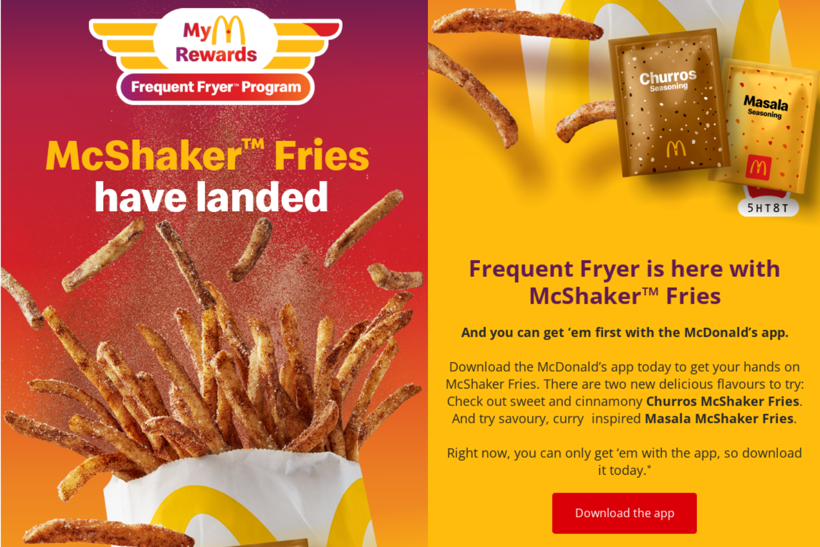  McDonald's fast food day email marketing campaign 