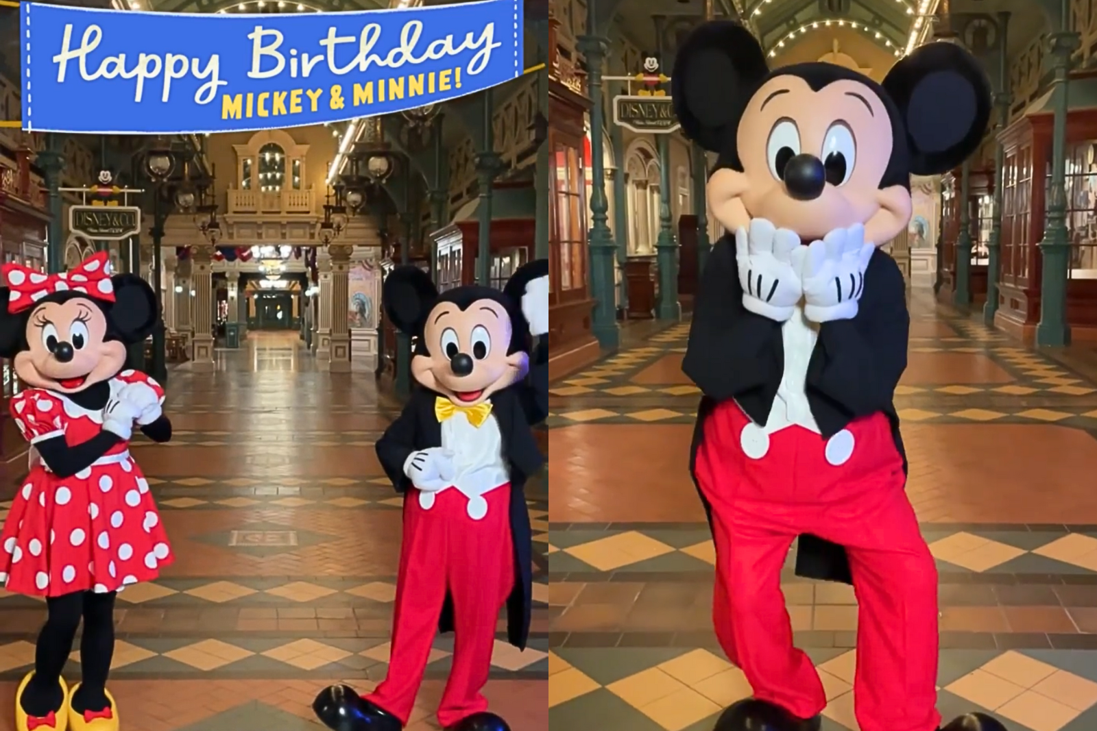 Disney land Paris Micky Mouse’s birthday social campaign. 