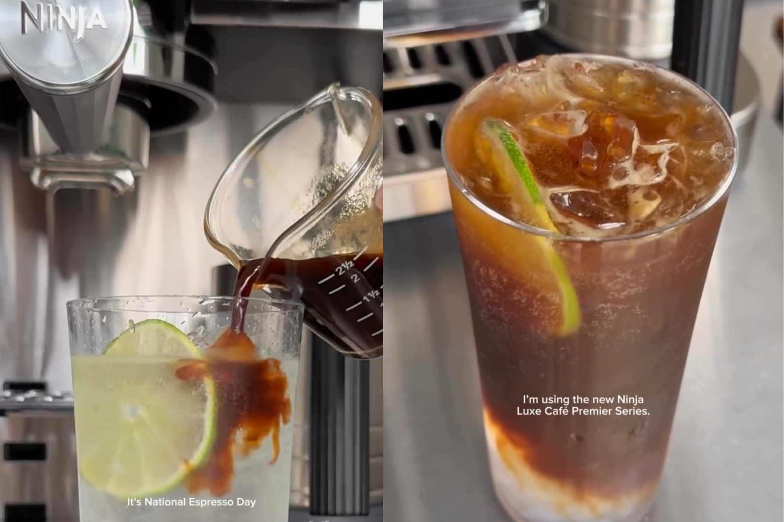 Ninja kitchen espresso day social campaign. 